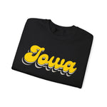Retro Iowa Crewneck Sweatshirt
