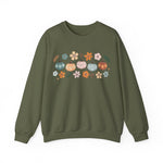 Floral Pumpkin Sweatshirt