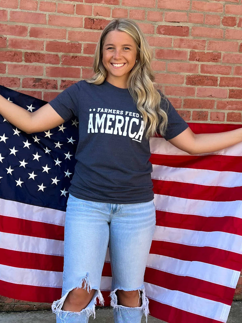 Farmers Feed America Graphic Tee