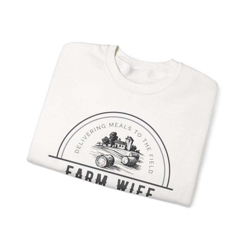 Delivering Meals to the Field Crewneck Sweatshirt