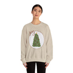 Joy to the World Cattle Tag Crewneck Sweatshirt