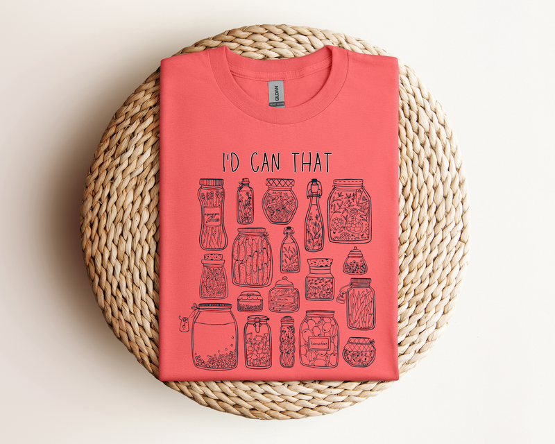 I'd Can That Tee