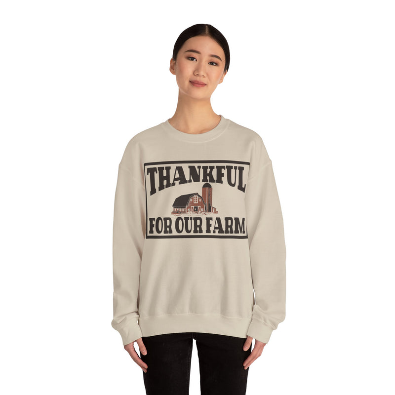 Thankful For Our Farm Crewneck Sweatshirt