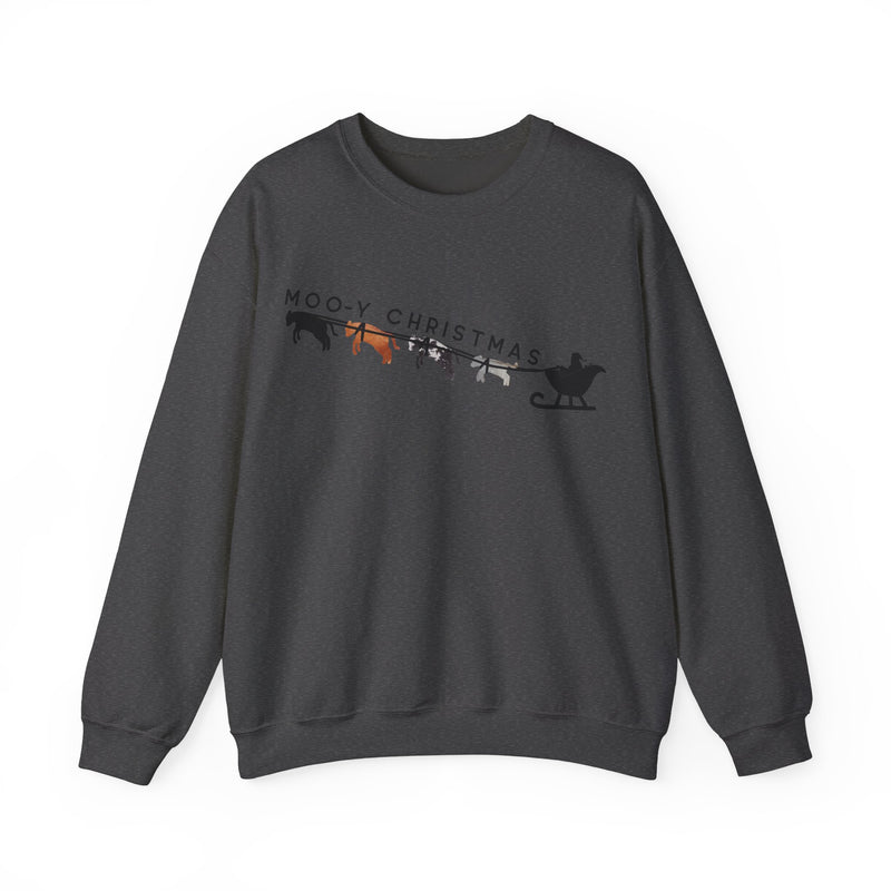 Moo-y Christmas Crewneck Sweatshirt