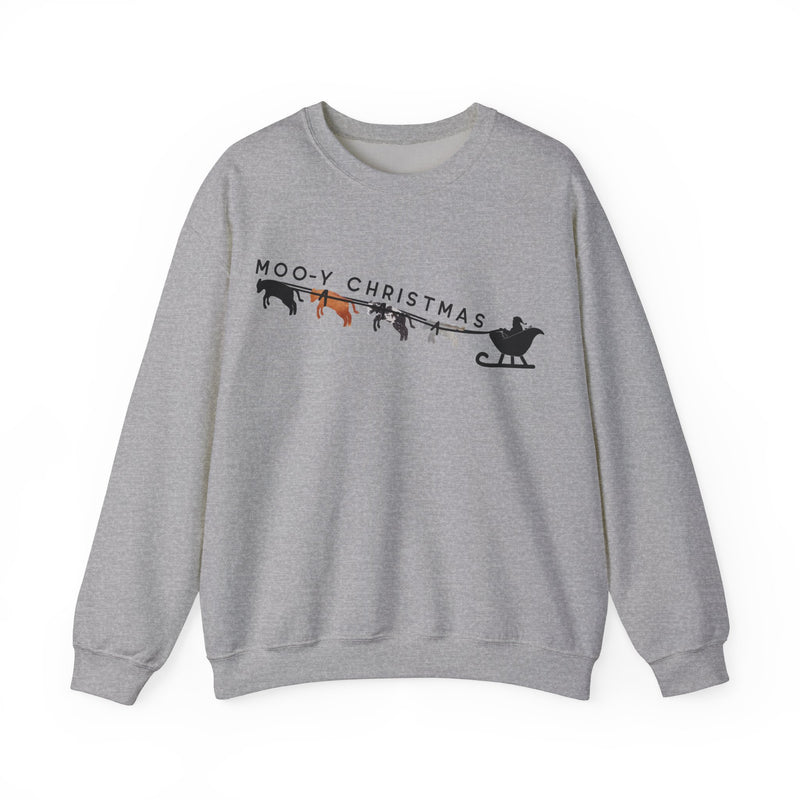 Moo-y Christmas Crewneck Sweatshirt