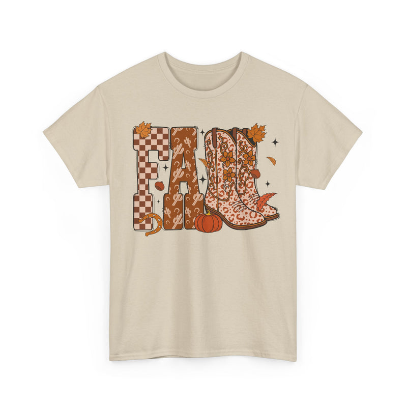 Fall-Cowboy Boots Tee