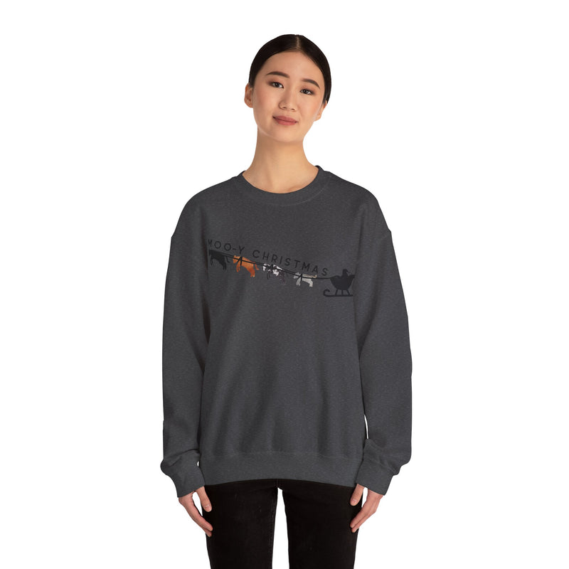 Moo-y Christmas Crewneck Sweatshirt