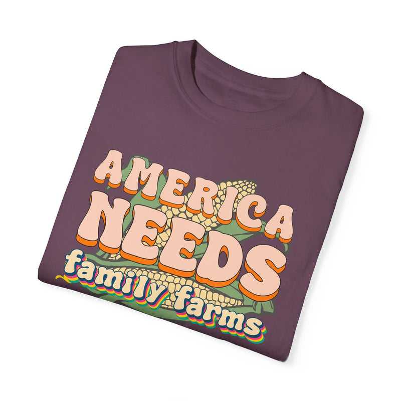 America Needs Family Farms Tee