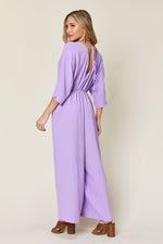 Jump to Conclusions Wide Leg Jumpsuit