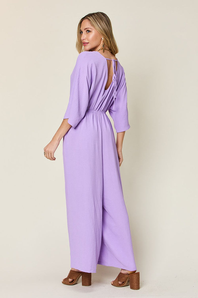 Jump to Conclusions Wide Leg Jumpsuit