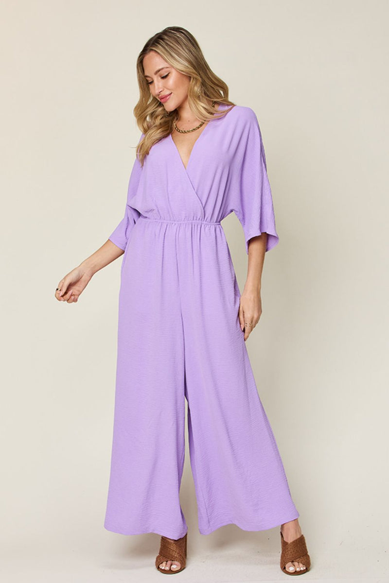 Jump to Conclusions Wide Leg Jumpsuit