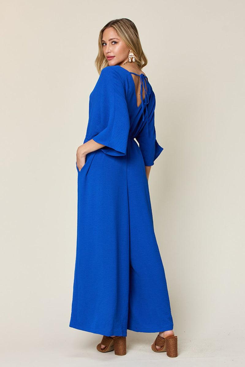 Jump to Conclusions Wide Leg Jumpsuit