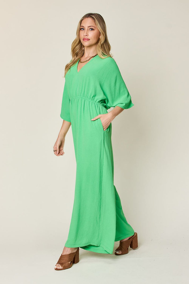 Jump to Conclusions Wide Leg Jumpsuit