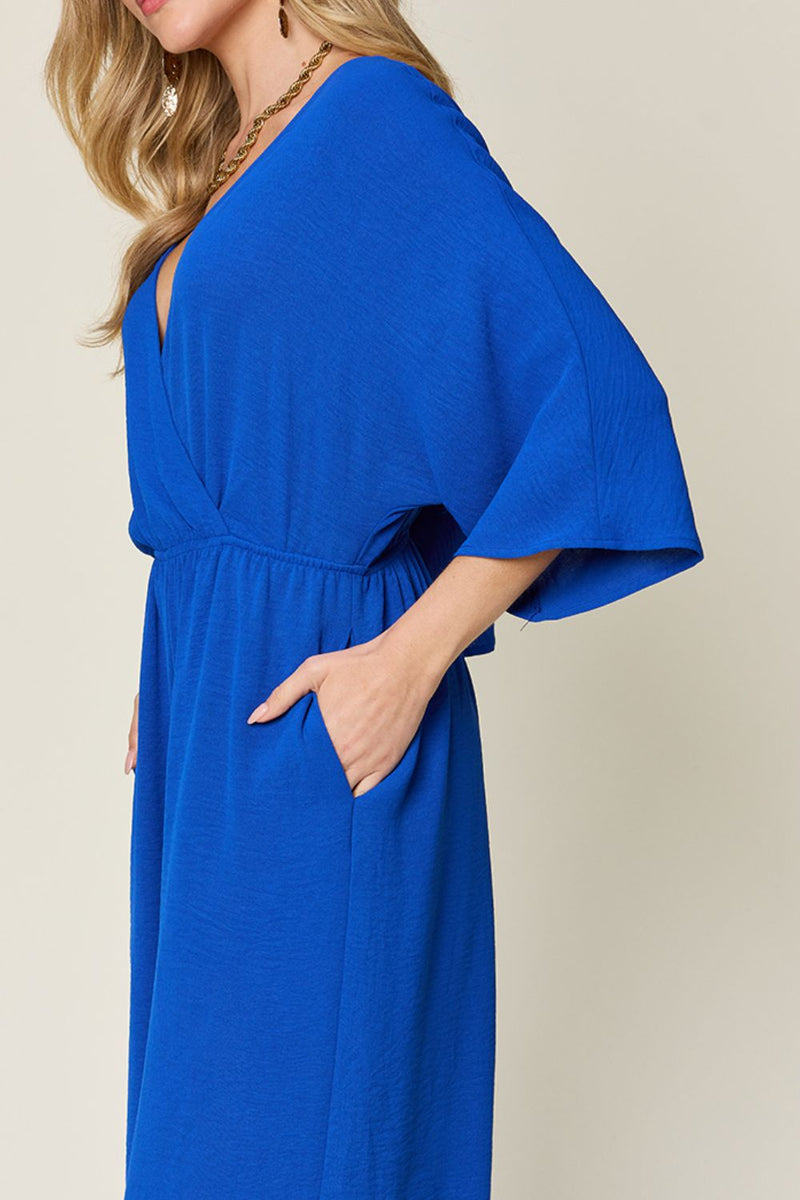 Jump to Conclusions Wide Leg Jumpsuit