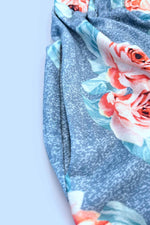 Sloane Printed Sleeveless Buttoned Magic Dress with Pockets