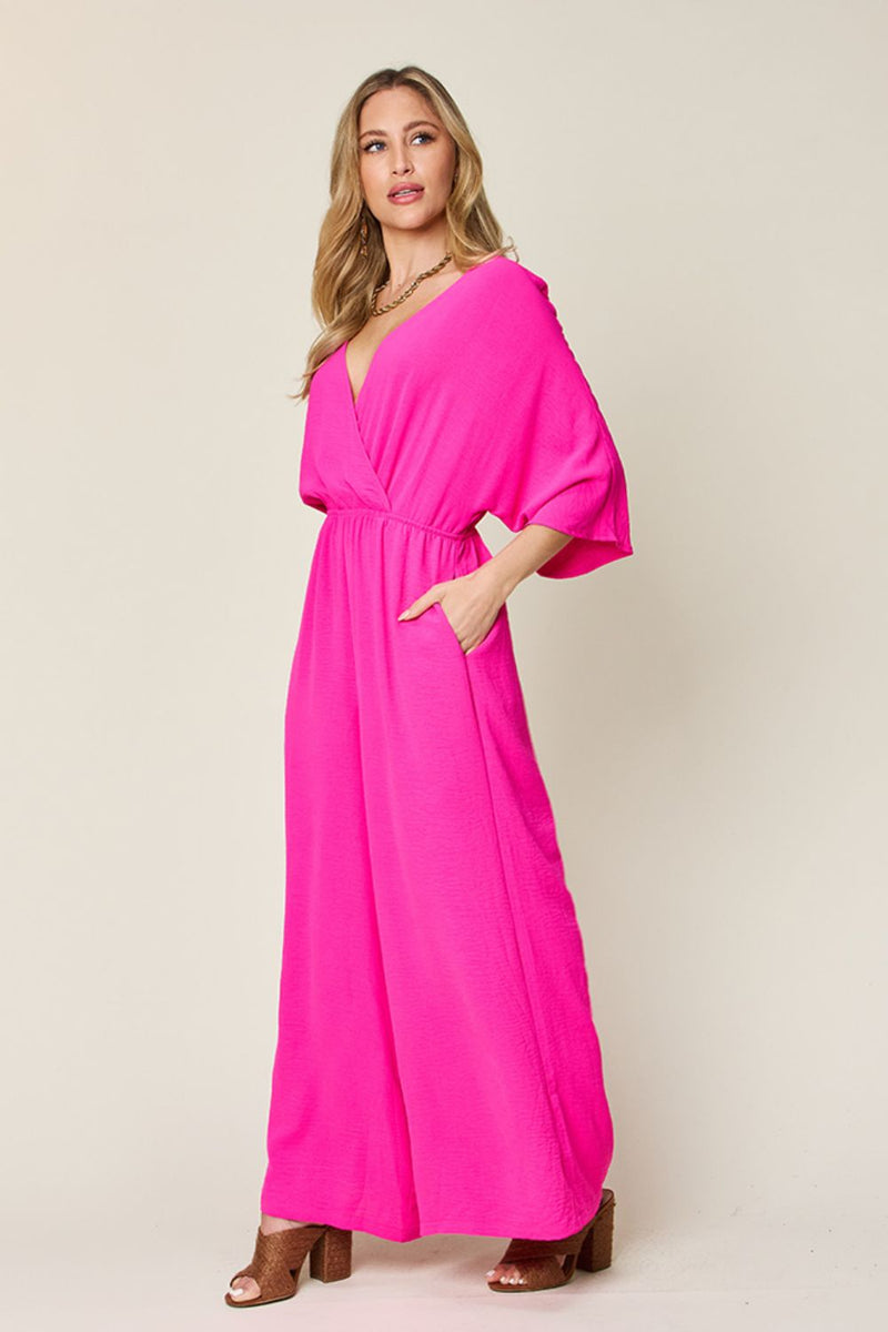 Jump to Conclusions Wide Leg Jumpsuit