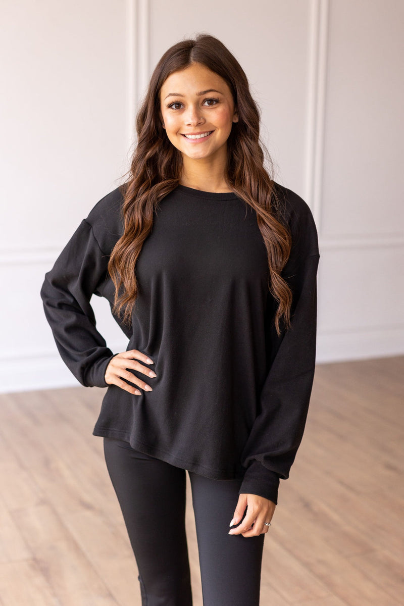 Crazy Cozy Microfleece Crewneck