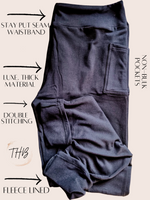Fleece Leggings with Pockets | P O Item