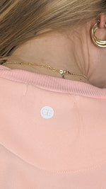Quiet Luxury French Terry Sweatshirt with Ribbed Knit