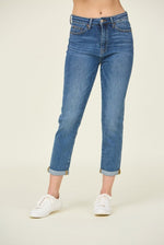 High Rise Girlfriend Jeans