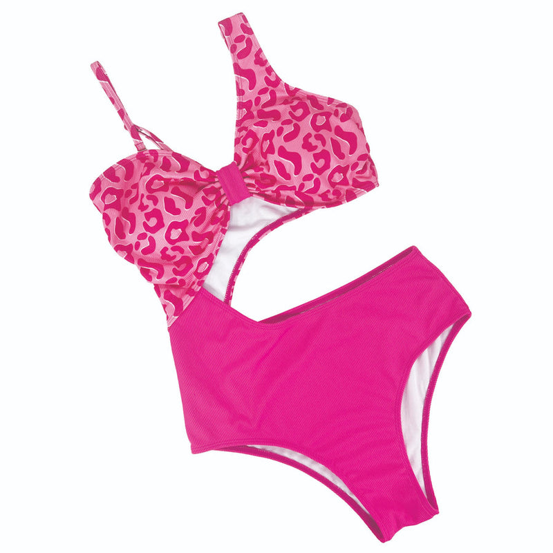 Pink Leopard One Piece